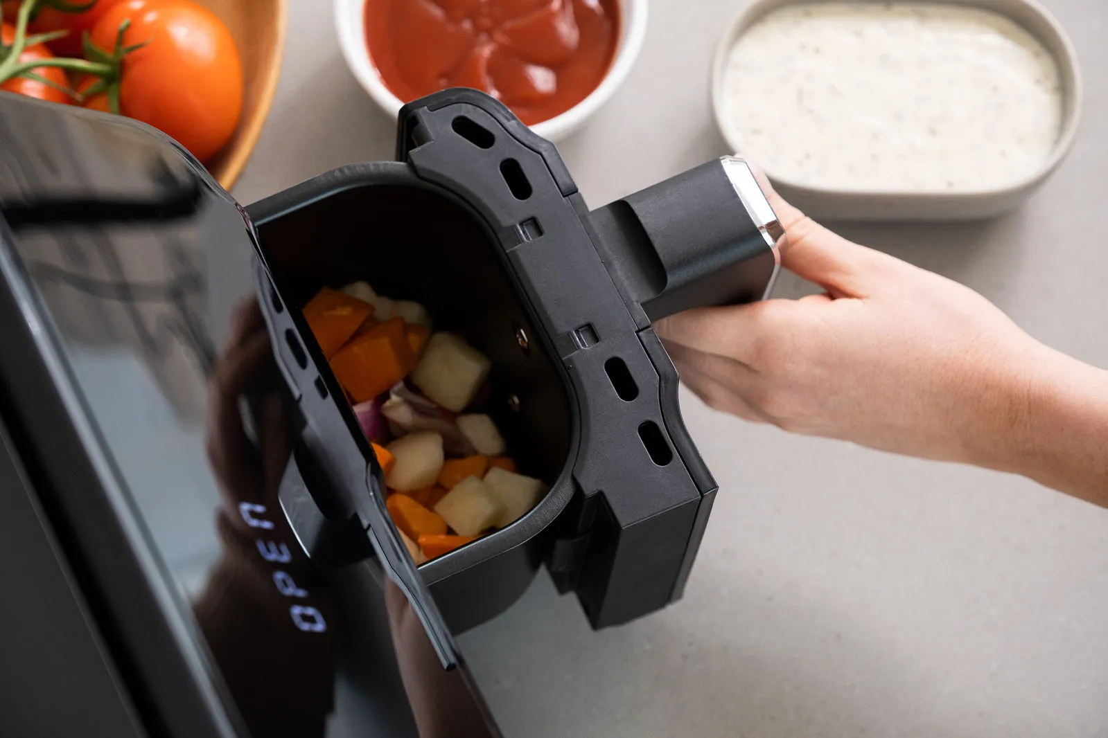 10L Digital Dual Zone Air Fryer | Dual Temperature Control