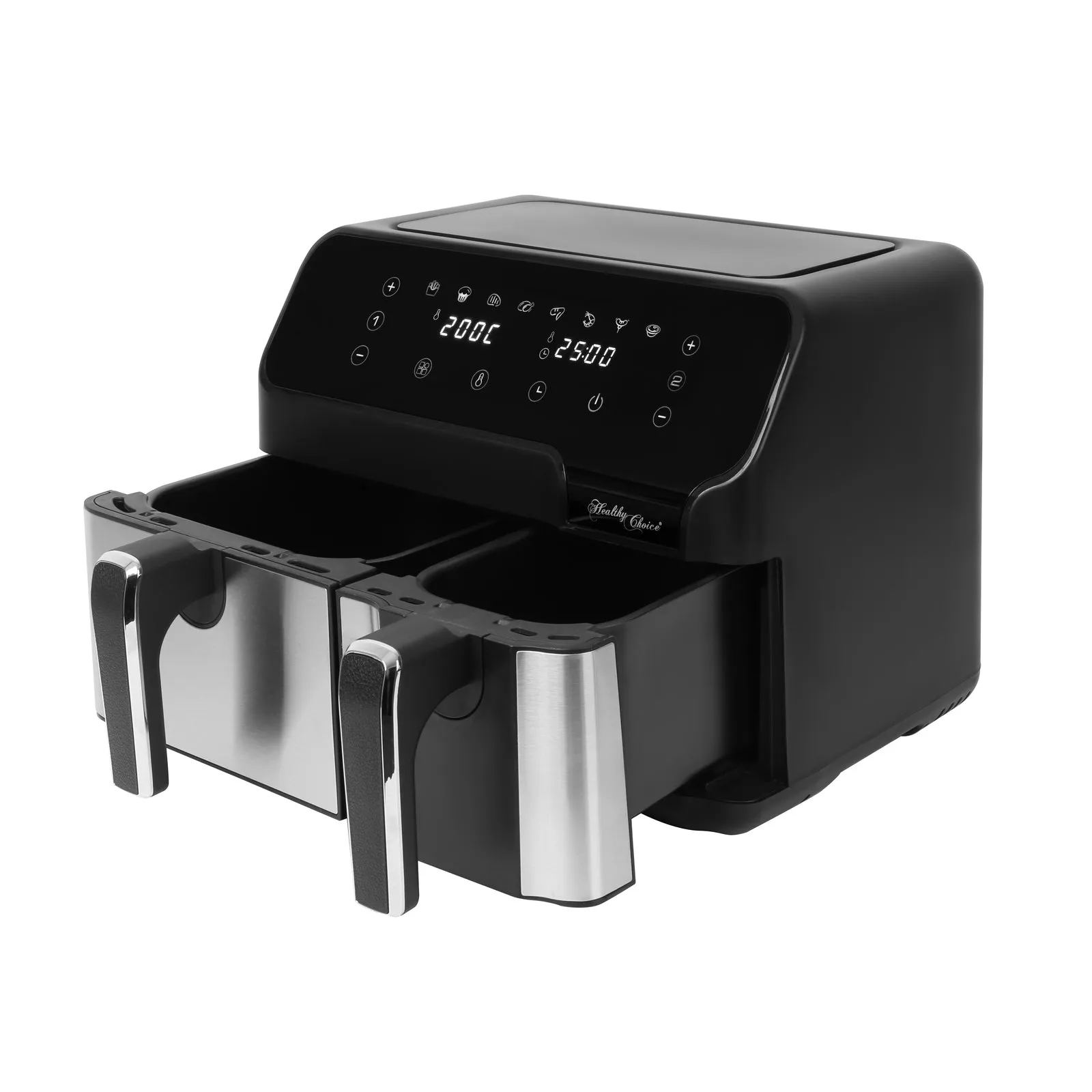 10L Digital Dual Zone Air Fryer | Dual Temperature Control