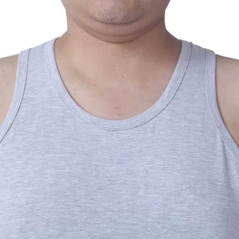 3packs Plus Size Mens 100% Cotton Shirt Vest Tank Tops Undershirts 7XL Breathable Sleeveless 150kg