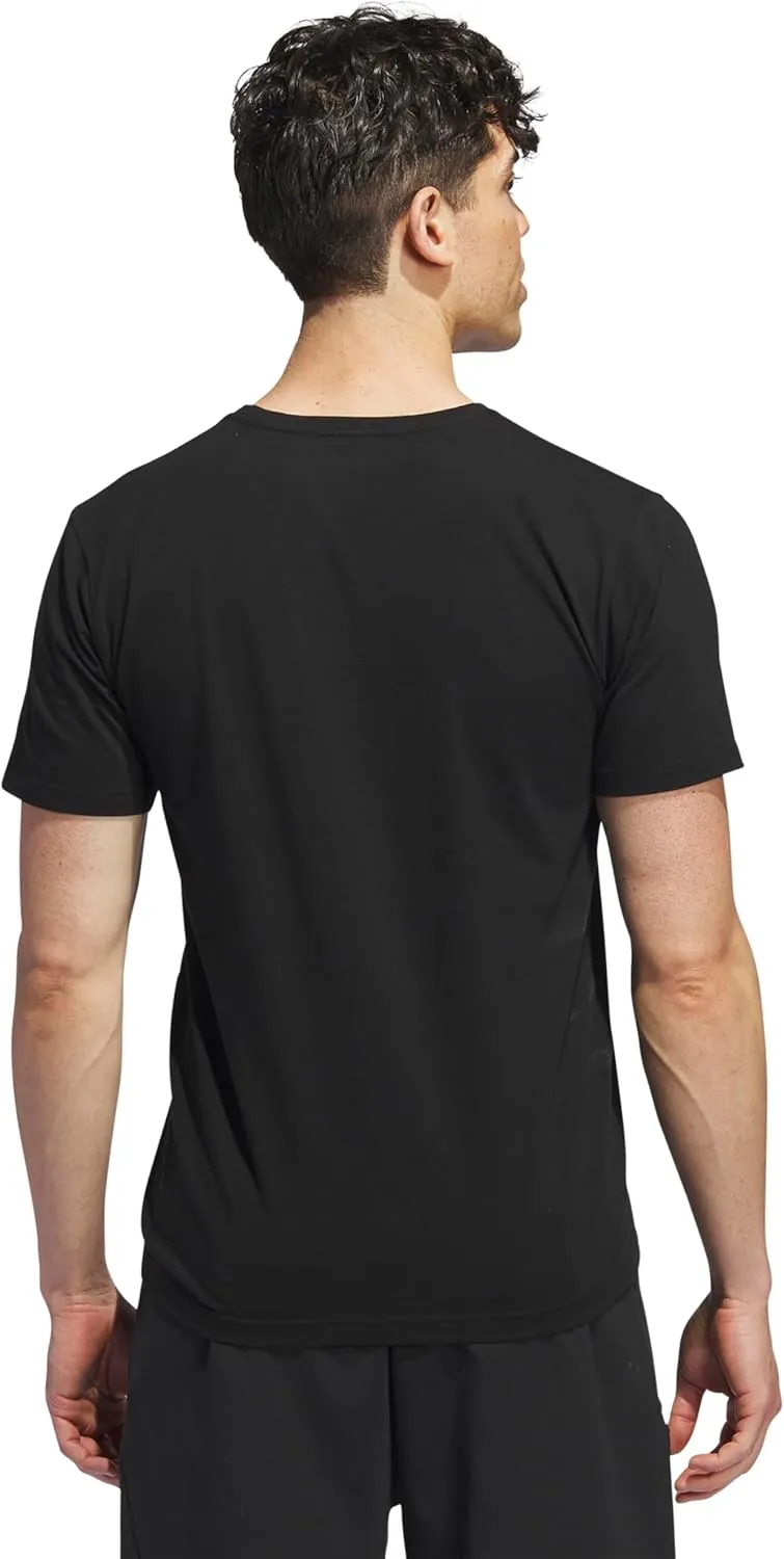 adidas Men's Stretch Cotton Crew Neck Undershirts (2-Pack)