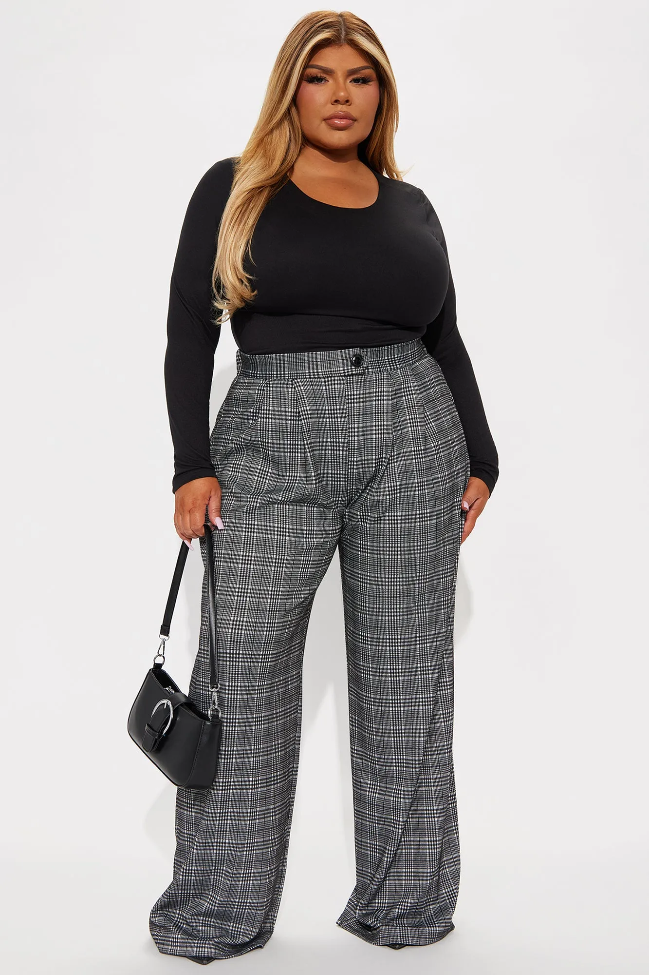 Alissa Double Lined Top - Black