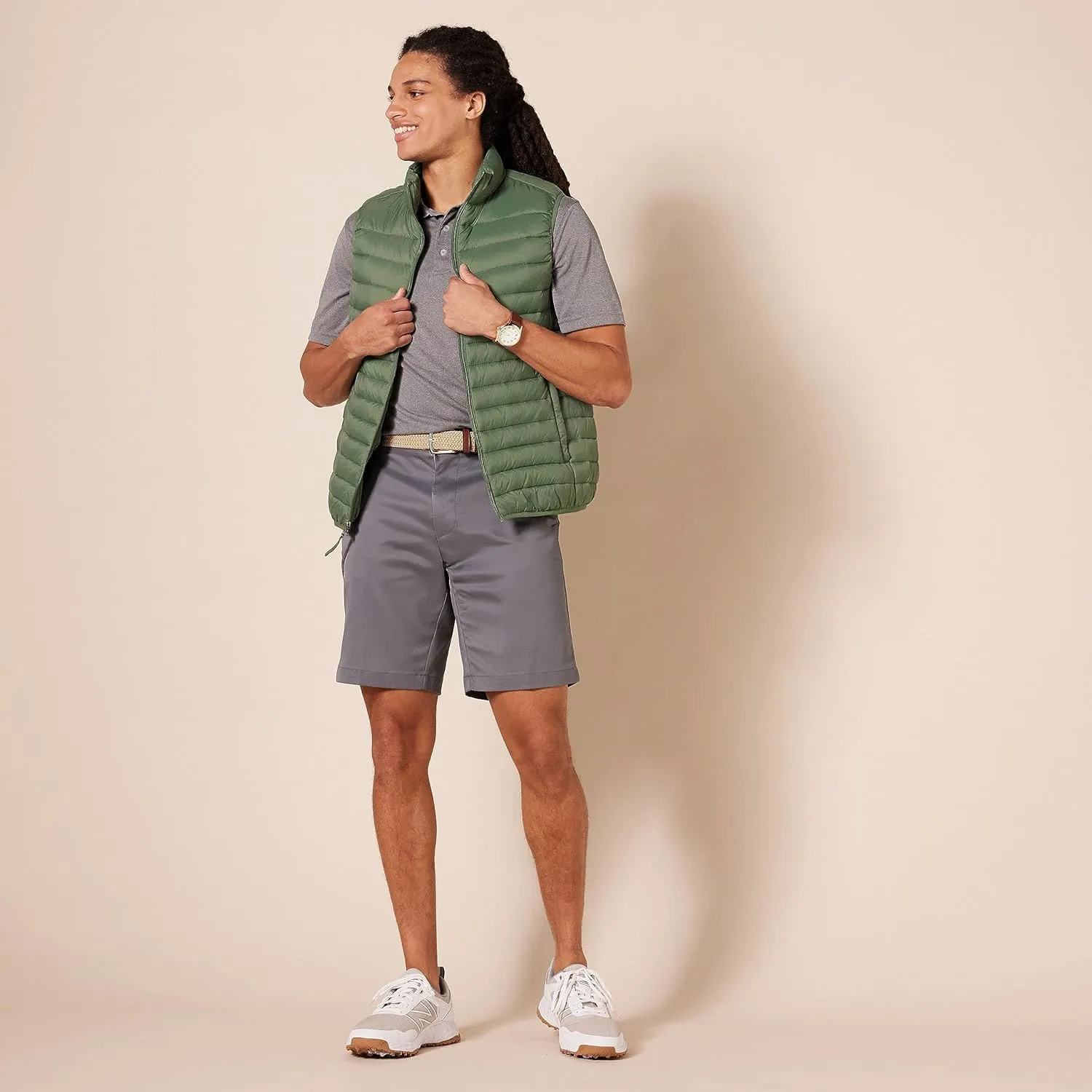 Amazon Essentials Men's Slim-Fit Stretch Golf Short