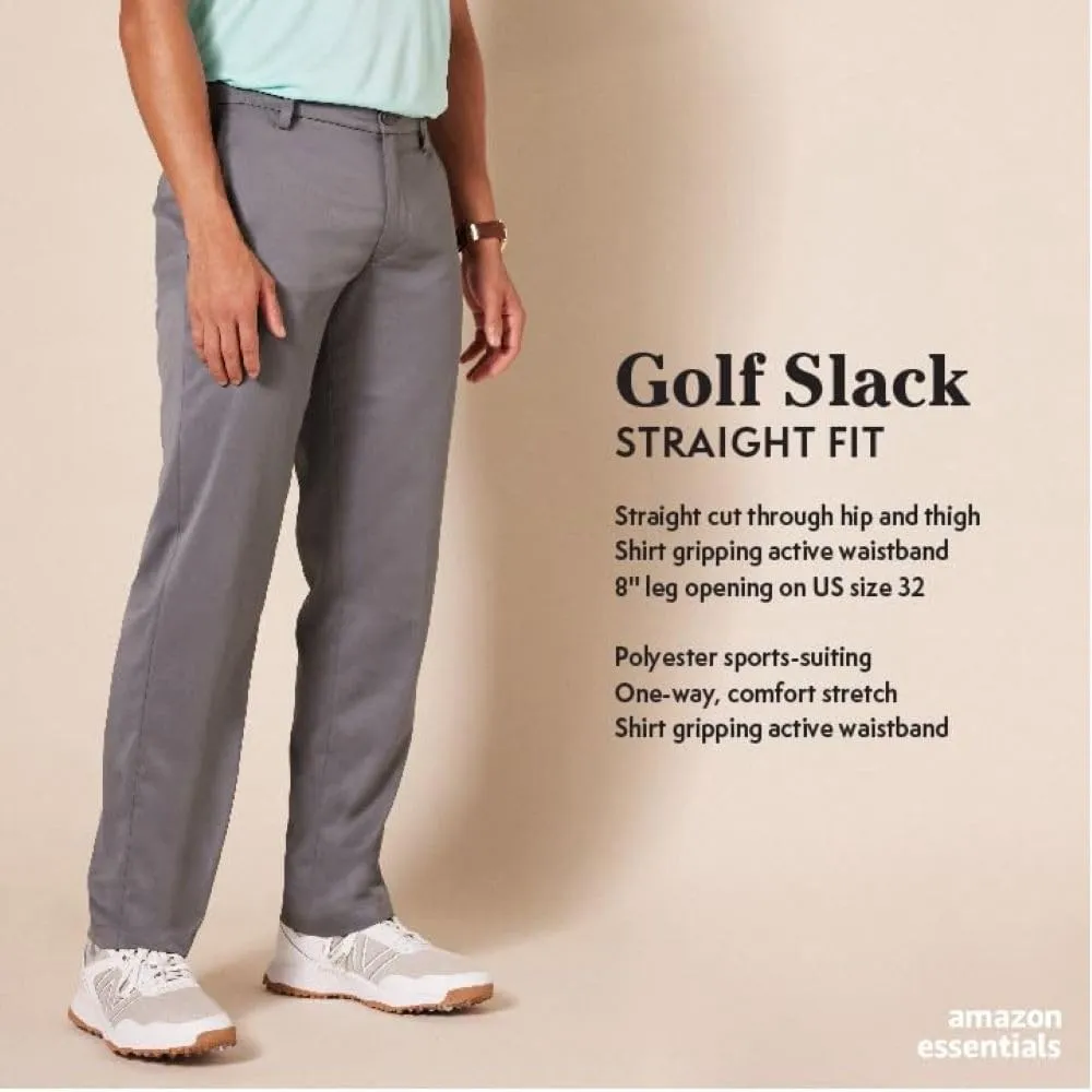 Amazon Essentials Men's Straight-Fit Stretch Golf Pant