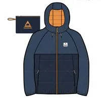 Base Recycled Thermore Insulated Jacket - Dark Denim