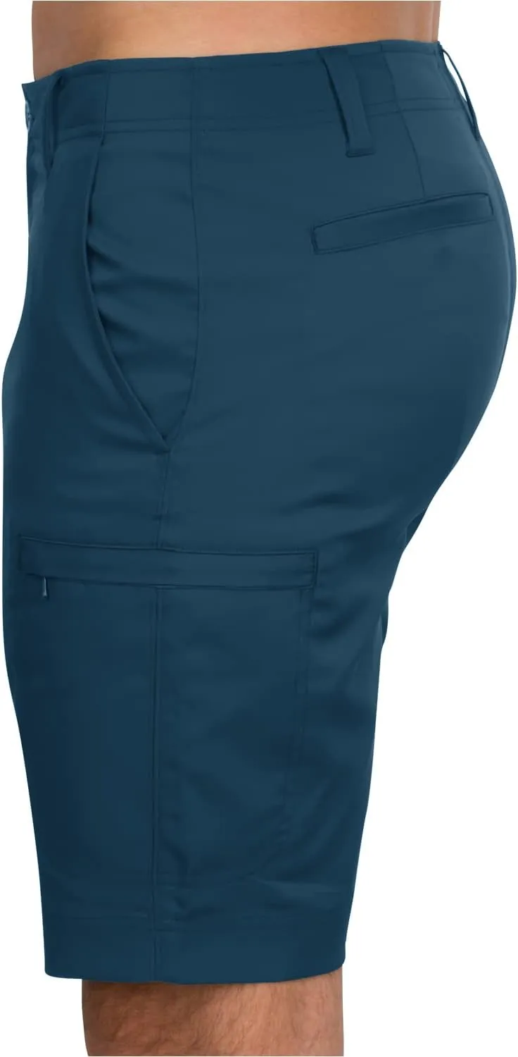 Cargo Golf Shorts for Men - Dry Fit, Large Pockets, Lightweight, Moisture Wicking, 4-Way Stretch