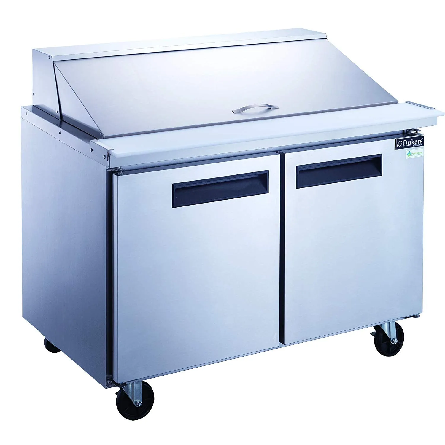 Dukers DSP48-18M-S2 48'' Mega Top Salad Prep Table