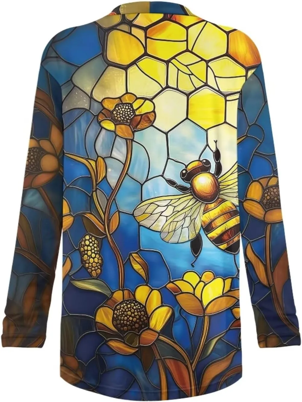 Forchrinse Red Ladybug Cardigan for Women Causal Long Sleeve Open Front Cardigans Sweater Fashion 2024 Fall Coat with Pockets