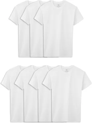 Fruit of the Loom Boys' Eversoft Cotton Undershirts, T Shirts & Tank Tops