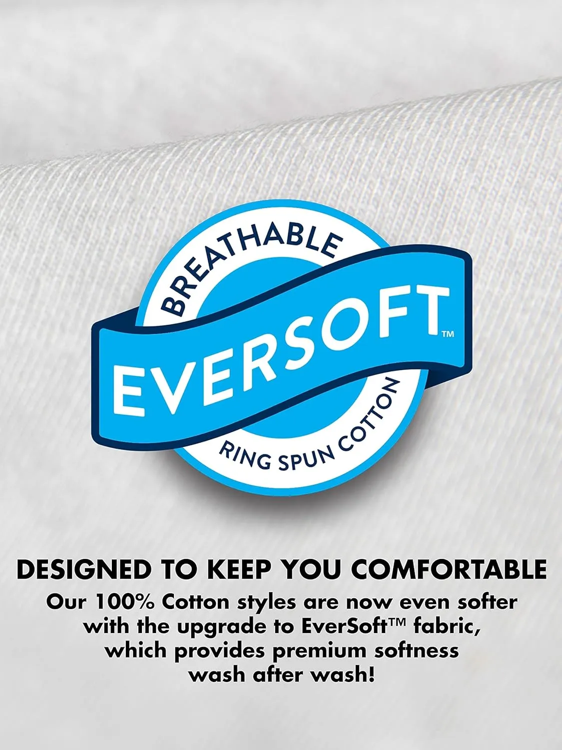 Fruit of the Loom Men's Undershirts, Moisture Wicking & Tag Free, Short Sleeve Crew T-Shirts