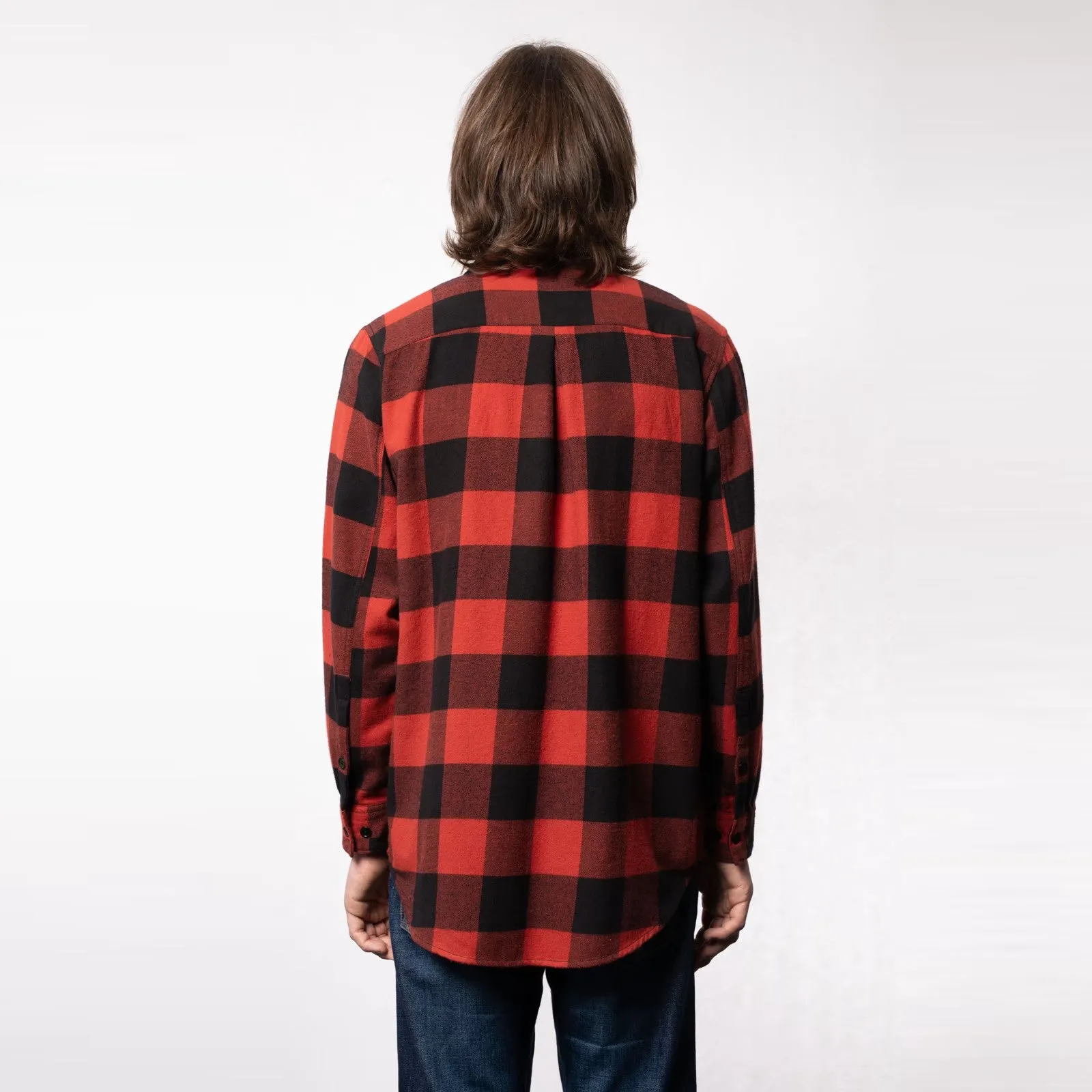 Gabriel Buffalo Check (Poppy Red)