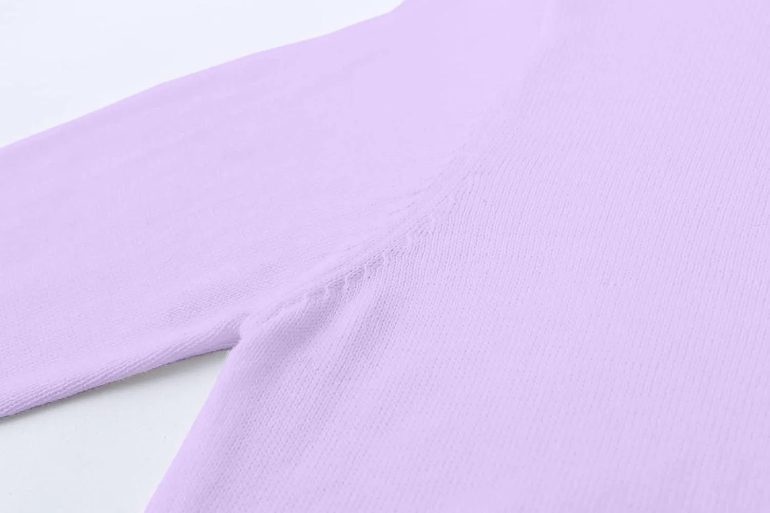 Girls Cardigan Sweaters School Uniforms Cotton Crew Neck Knit Sweater, 6 Months-14 Years