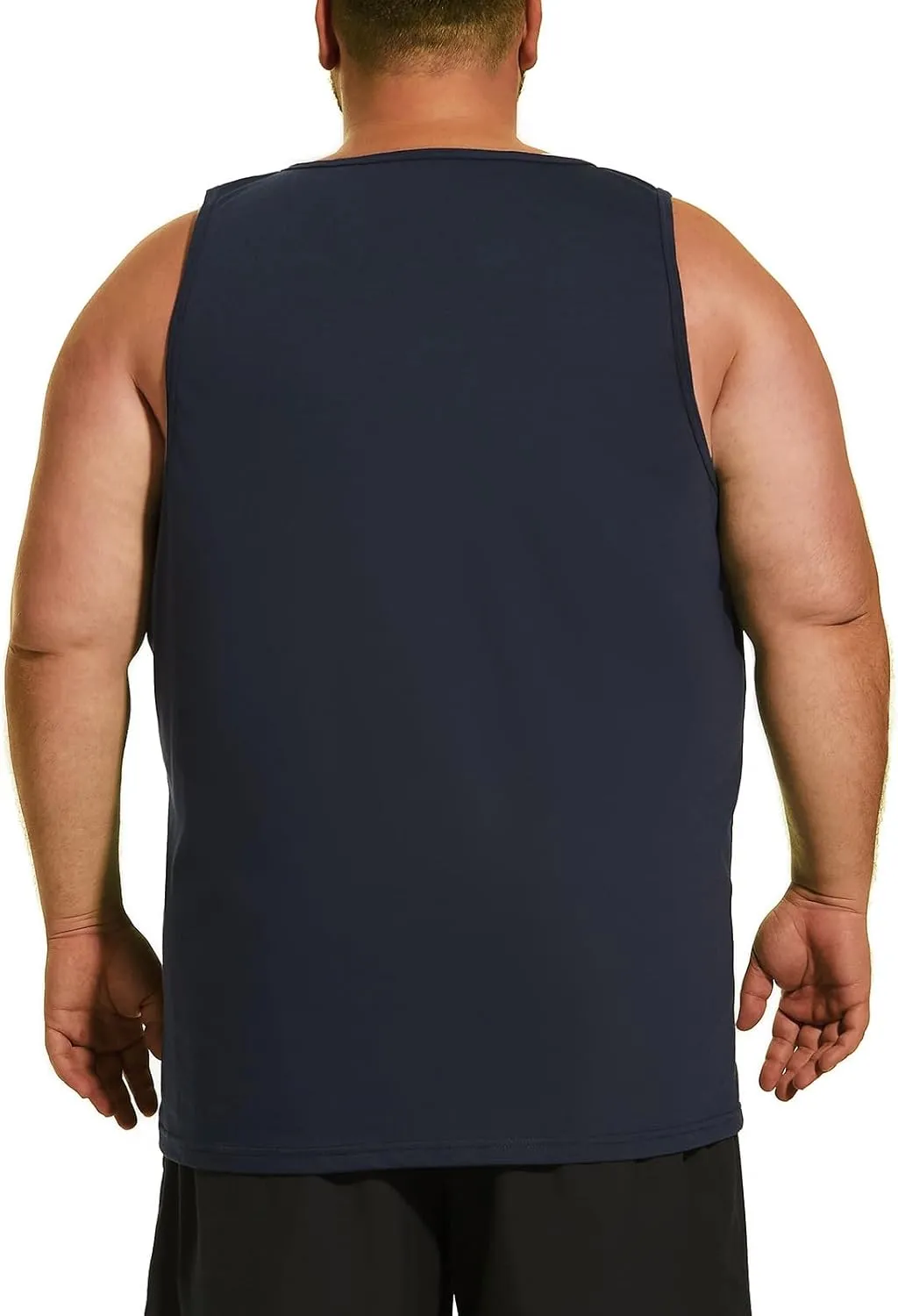 HOdo Big & Tall Mens A-Shirts Cotton Tank Tops Sleeveless Undershirts 2XL-6XL