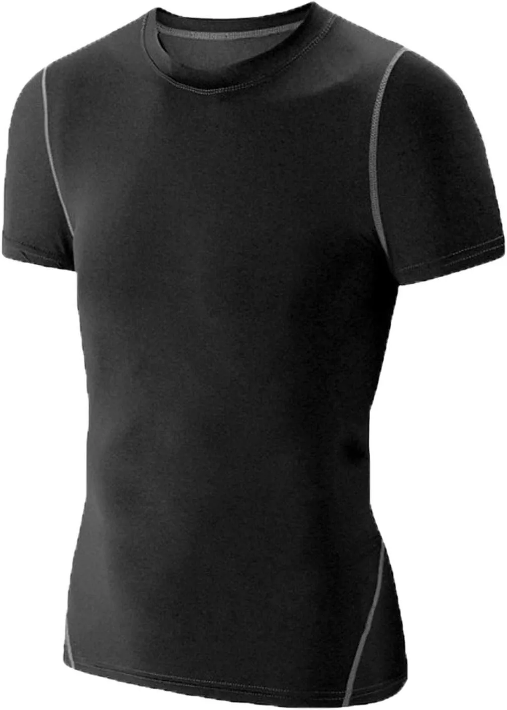 LANDUNSI 1~3 Pack Youth Boys Compression Shirt Athletic Short Sleeve Baseball Undershirt Soccer Sports Base Layer Top