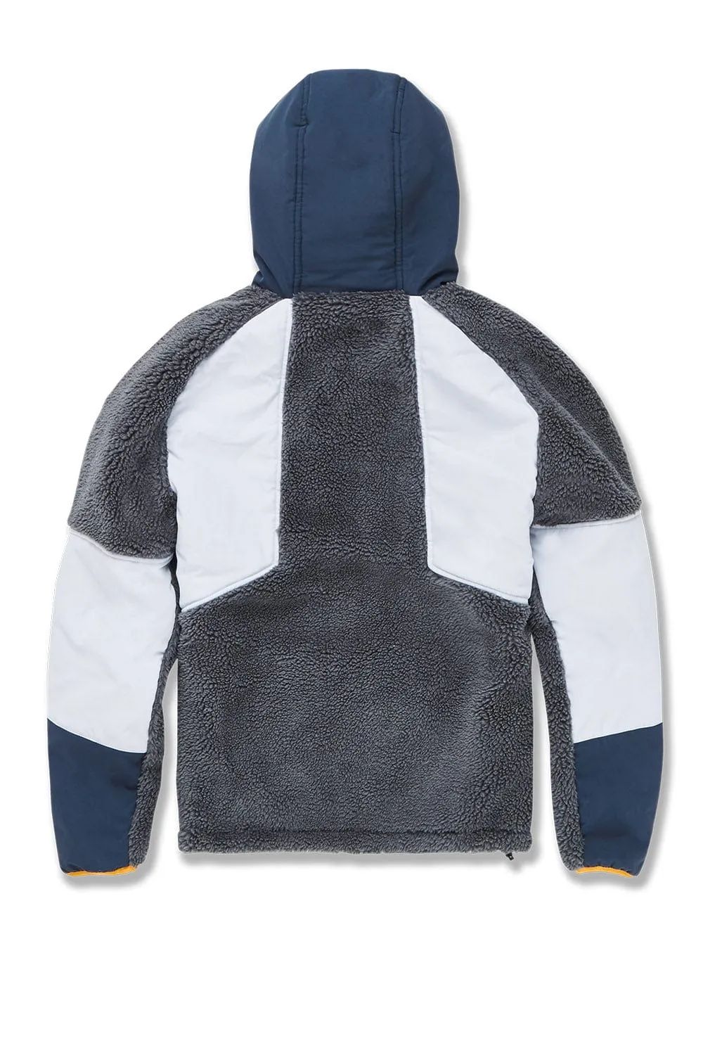Mercer Half Zip Sherpa Hoodie (Rain)