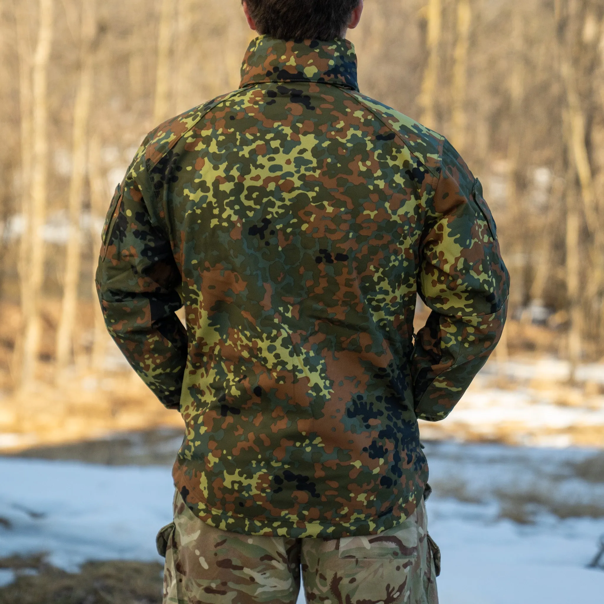 Mil-Tec Flecktarn Softshell Jacket
