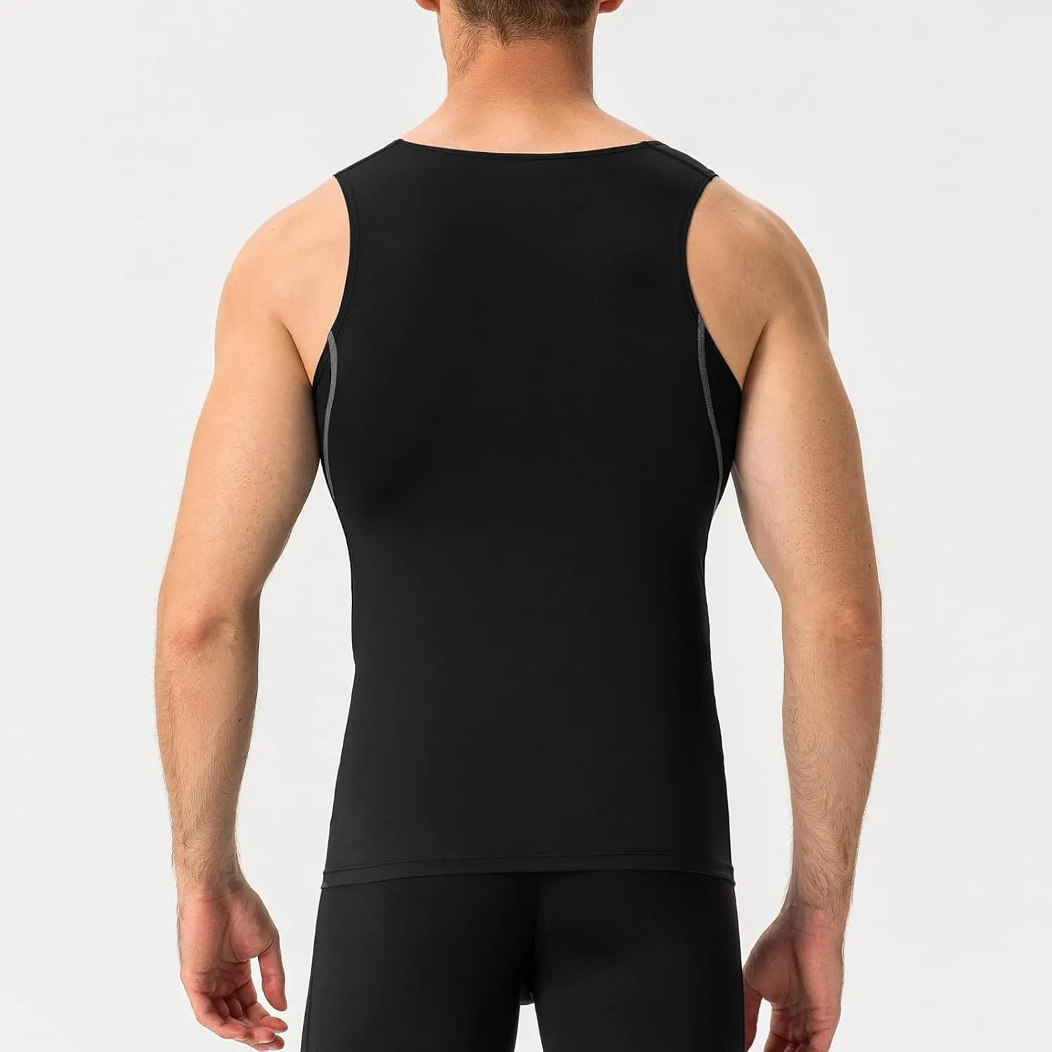 SPVISE 1 or 3 Pack Men's Compression Shirts Sleeveless Tank Top Dry Fit Athletic Workout Sports Running Base Layer Undershirt