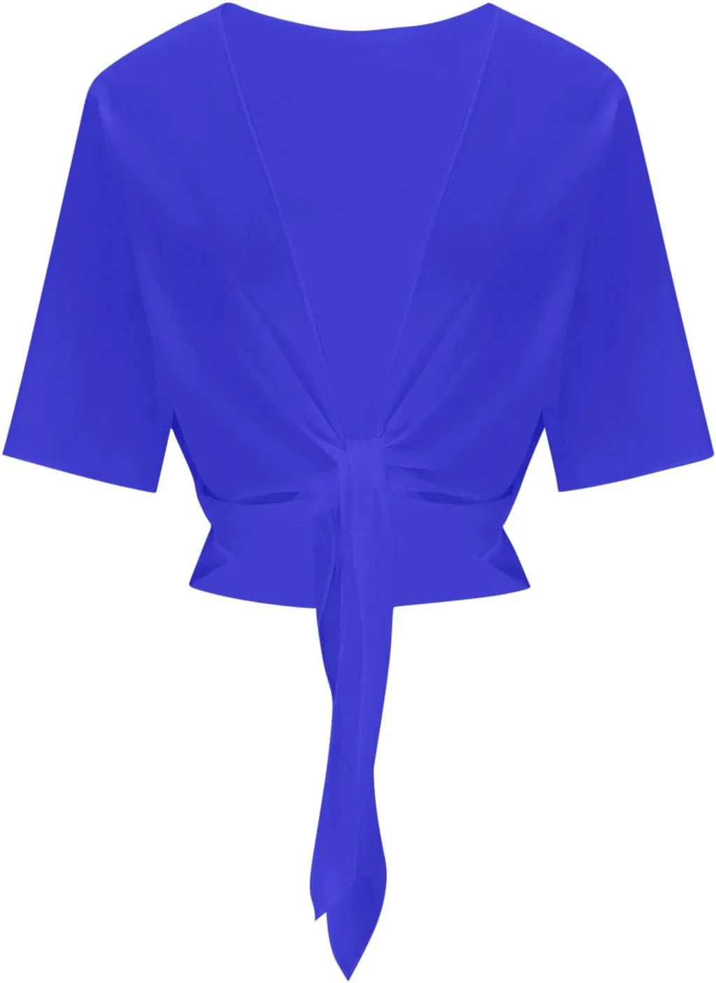 Womens Shrugs for Summer Cropped Cardigan Short Sleeve Open Front Sheer Shawl Cardigans Lightweight Chiffon Bolero