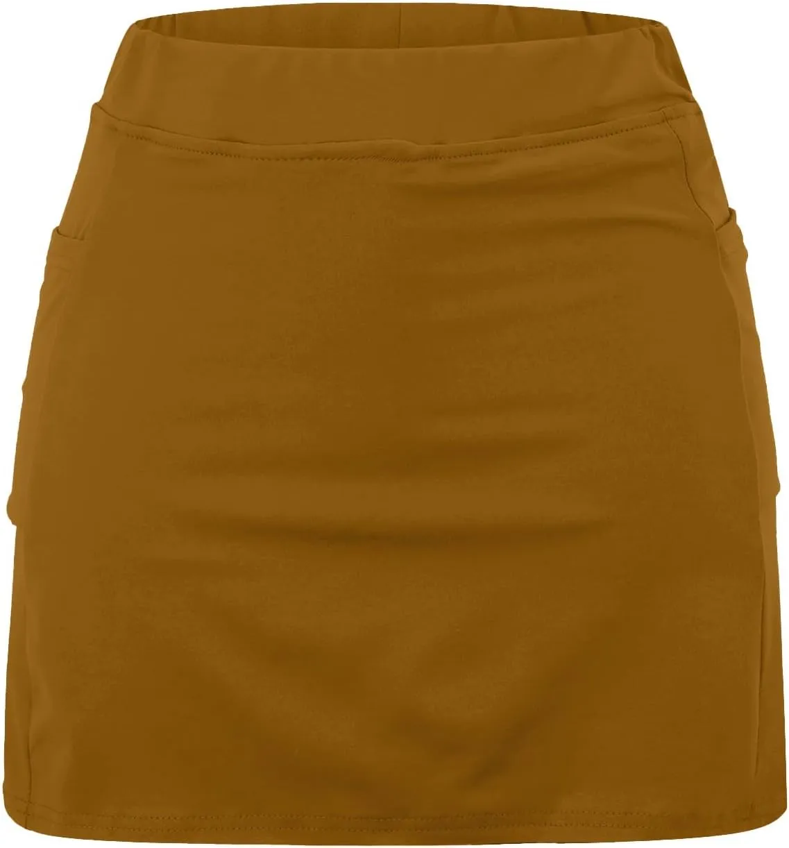 Womens Skorts with Pockets Tummy Control Plus Size Skorts Women High Waist Tummy Control with Side Pockets