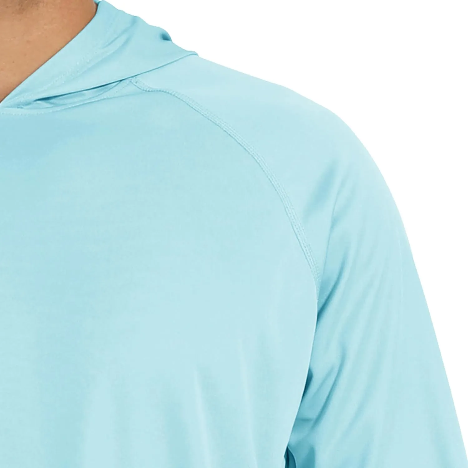 Xingfenly Men's Hooded Sun Protection -Shirt 50  Sleeve Quick Dry Hoodies Summer Beach Casual Workout Hiking Shirts