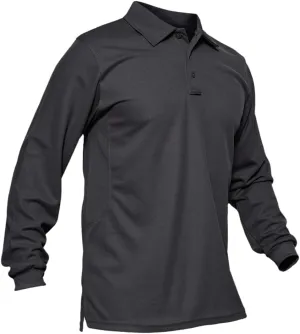 Xingfenly Men's Tactical Casual -Shirt Long Sleeve Thin Quick Dry Collared Shirts Hiking Fishing Travel Work Tees