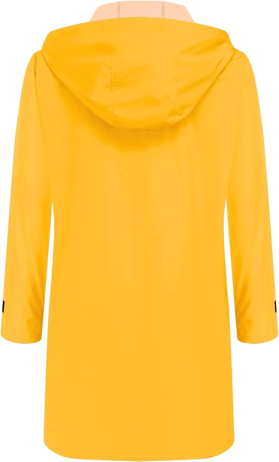 Zeagoo Womens Waterproof Raincoat with Hood Lightweight Rain Jacket Long Trench Coats Outdoor Windbreaker Jacket for Women
